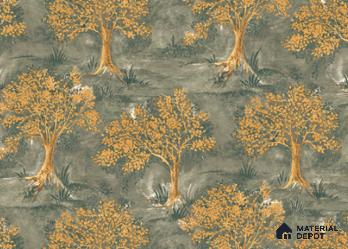 23837 | 10 Meter x 21 Inches Tropical Look Wallpaper - 57.41 Sq. Ft. | Minimum 15% wastage during installation