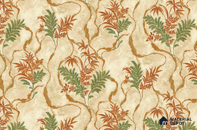 A close-up of a23847 | 10 Meter x 21 Inches Florals Look Wallpaper -57.41 Sq. Ft. available at Material Depot in Bangalore
