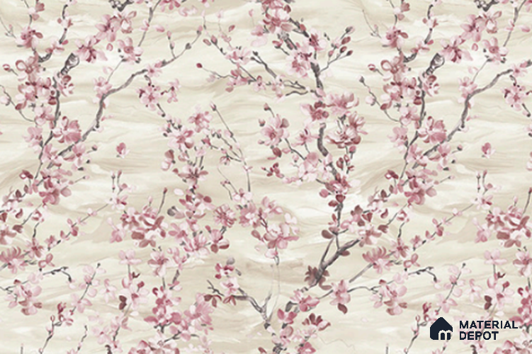A close-up of a23857 | 10 Meter x 21 Inches Florals Look Wallpaper -57.41 Sq. Ft.  available at Material Depot in Bangalore