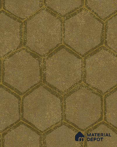 39023 | 10 Meter x 21 Inches Geometric Look Wallpaper - 57.37 Sq. Ft. | Minimum 15% wastage during installation