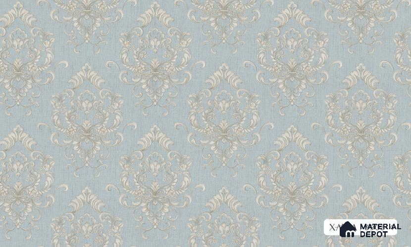 3903-4 | 5 Meter x 42 Inches Damask Look Wallpaper - 57.41 Sq. Ft. | Minimum 15% wastage during installation
