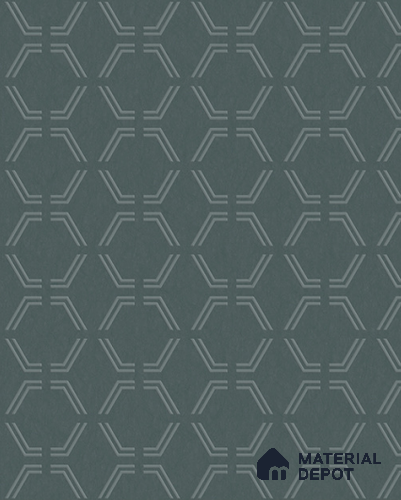 41066 | 10 Meter x 21 Inches Geometric Look Wallpaper - 57.37 Sq. Ft. | Minimum 15% wastage during installation