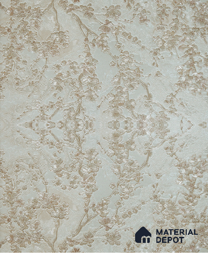 6010 | 10 Meter x 21 Inches Florals Look Wallpaper - 57.05 Sq. Ft. | Minimum 15% wastage during installation