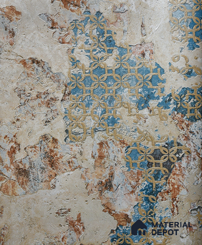 6018 | 10 Meter x 21 Inches Patterned Look Wallpaper - 57.05 Sq. Ft. | Minimum 15% wastage during installation