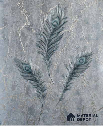 6038 | 10 Meter x 21 Inches Florals Look Wallpaper - 57.05 Sq. Ft. | Minimum 15% wastage during installation