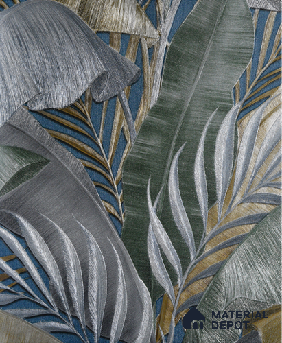 6040 | 10 Meter x 21 Inches Florals Look Wallpaper - 57.05 Sq. Ft. | Minimum 15% wastage during installation