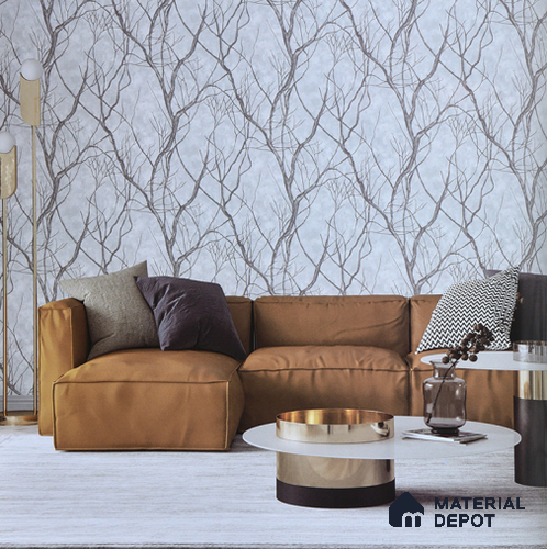 6046 | 10 Meter x 21 Inches Florals Look Wallpaper - 57.05 Sq. Ft. | Minimum 15% wastage during installation