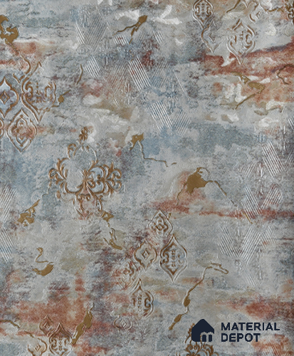 6069 | 10 Meter x 21 Inches Patterned Look Wallpaper - 57.05 Sq. Ft. | Minimum 15% wastage during installation