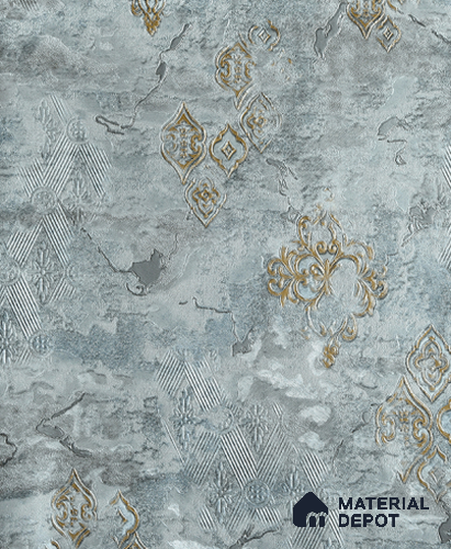 6075 | 10 Meter x 21 Inches Patterned Look Wallpaper - 57.05 Sq. Ft. | Minimum 15% wastage during installation