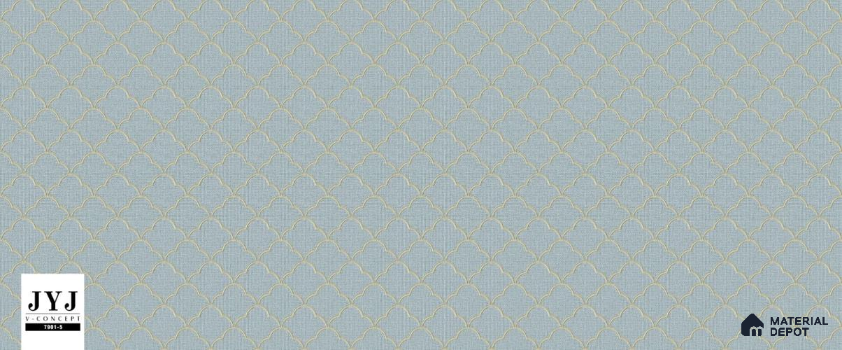 7901-5 | 5 Meter x 42 Inches Patterned Look Wallpaper - 57.41 Sq. Ft. | Minimum 15% wastage during installation