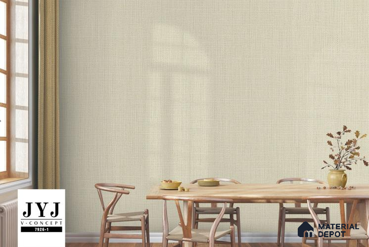 7926-1 | 5 Meter x 42 Inches Texture Look Wallpaper - 57.41 Sq. Ft. | Minimum 15% wastage during installation