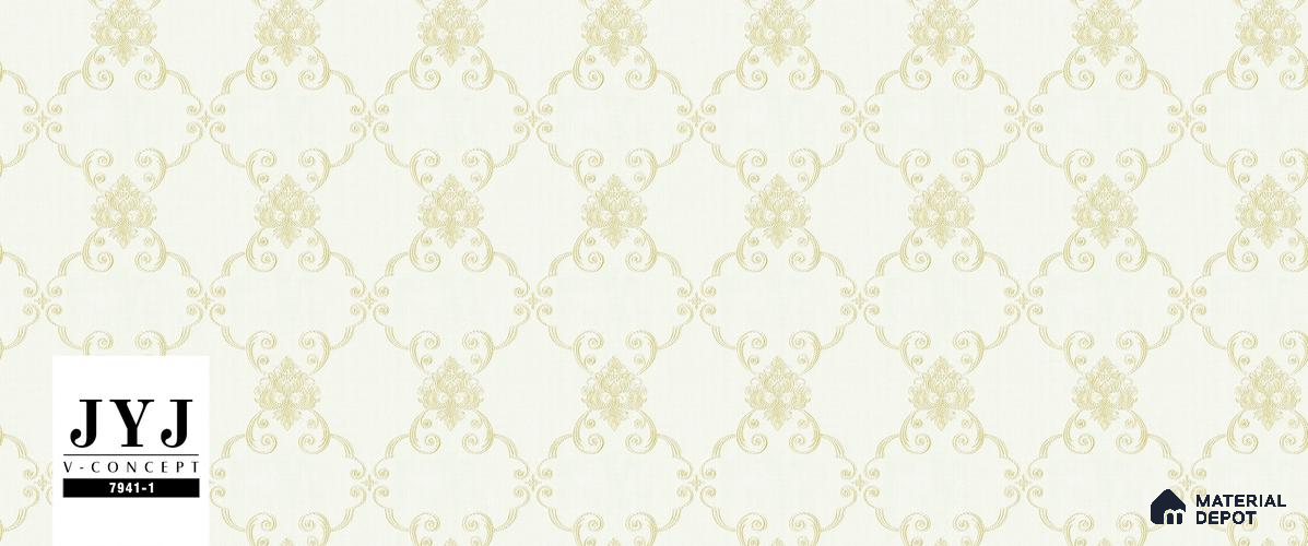 7941-1 | 5 Meter x 42 Inches Patterned Look Wallpaper - 57.41 Sq. Ft. | Minimum 15% wastage during installation