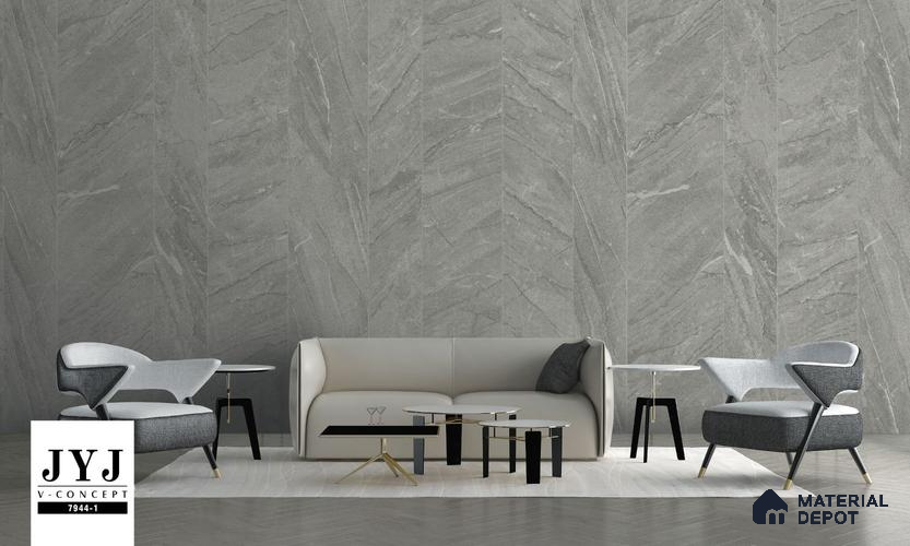 7944-1 | 5 Meter x 42 Inches Marble Look Wallpaper - 57.41 Sq. Ft. | Minimum 10% wastage during installation