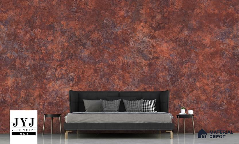7947-2 | 5 Meter x 42 Inches Marble Look Wallpaper - 57.41 Sq. Ft. | Minimum 10% wastage during installation