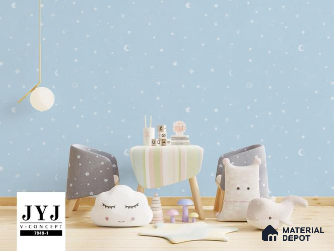 7949-1 | 5 Meter x 42 Inches Space Look Wallpaper - 57.41 Sq. Ft. | Minimum 15% wastage during installation