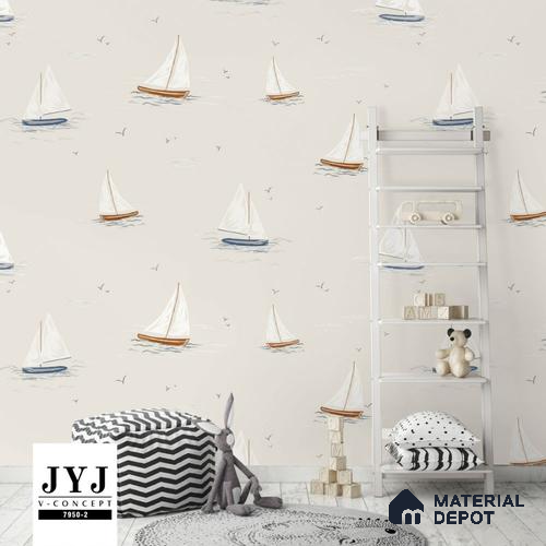 7950-2 | 5 Meter x 42 Inches Patterned Look Wallpaper - 57.41 Sq. Ft. | Minimum 15% wastage during installation