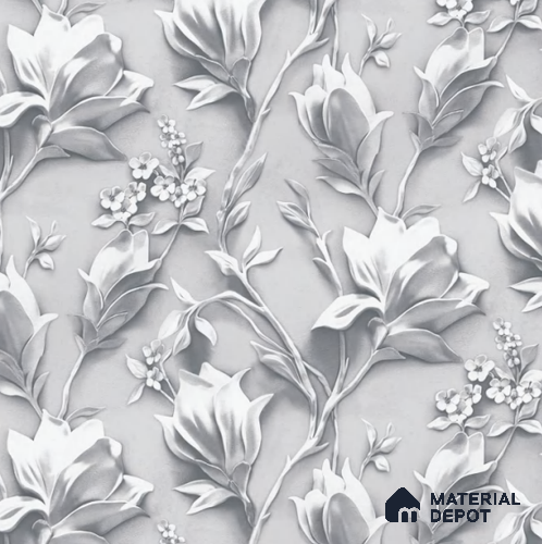 8002 | 10 Meter x 21 Inches Florals Look Wallpaper - 57.37 Sq. Ft. | Minimum 15% wastage during installation