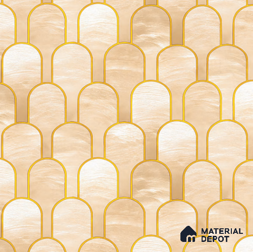 8008 | 10 Meter x 21 Inches Patterned Look Wallpaper - 57.37 Sq. Ft. | Minimum 15% wastage during installation