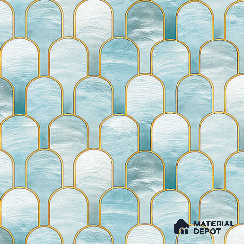 8010 | 10 Meter x 21 Inches Patterned Look Wallpaper - 57.37 Sq. Ft. | Minimum 15% wastage during installation