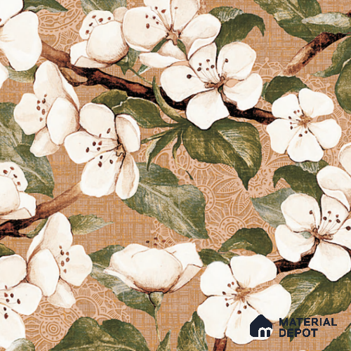 8013 | 10 Meter x 21 Inches Florals Look Wallpaper - 57.37 Sq. Ft. | Minimum 15% wastage during installation