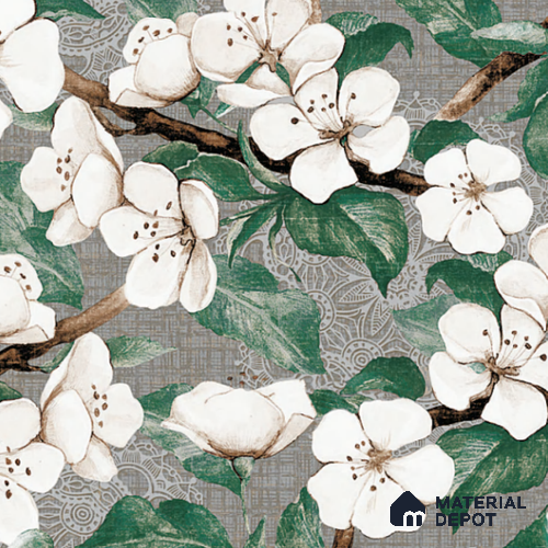 8014 | 10 Meter x 21 Inches Florals Look Wallpaper - 57.37 Sq. Ft. | Minimum 15% wastage during installation