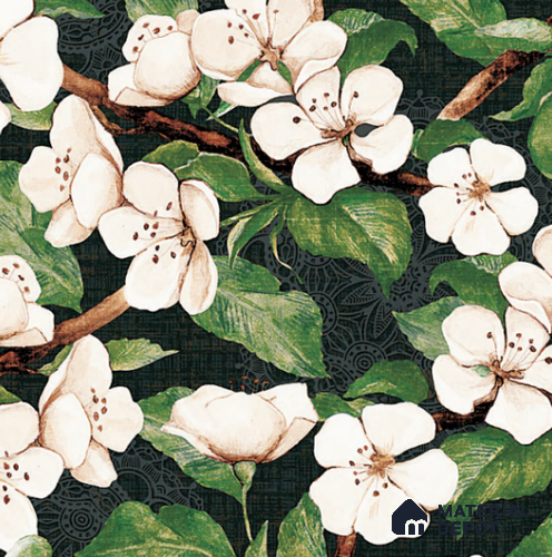 8015 | 10 Meter x 21 Inches Florals Look Wallpaper - 57.37 Sq. Ft. | Minimum 15% wastage during installation