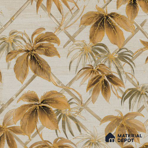 8032 | 10 Meter x 21 Inches Florals Look Wallpaper - 57.37 Sq. Ft. | Minimum 15% wastage during installation
