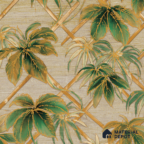 8033 | 10 Meter x 21 Inches Florals Look Wallpaper - 57.37 Sq. Ft. | Minimum 15% wastage during installation