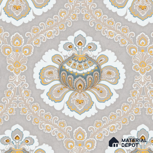 8041 | 10 Meter x 21 Inches Patterned Look Wallpaper - 57.37 Sq. Ft. | Minimum 15% wastage during installation