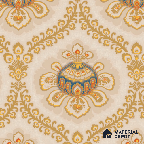 8043 | 10 Meter x 21 Inches Patterned Look Wallpaper - 57.37 Sq. Ft. | Minimum 15% wastage during installation