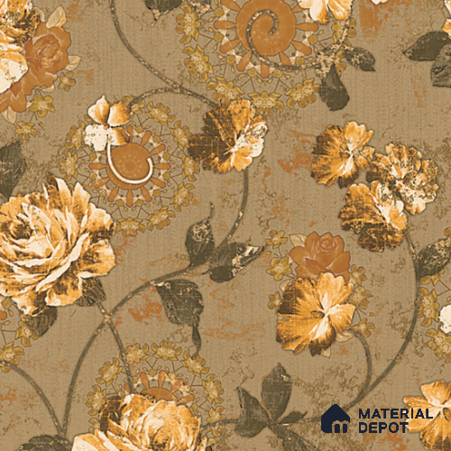 8064 | 10 Meter x 21 Inches Florals Look Wallpaper - 57.37 Sq. Ft. | Minimum 15% wastage during installation