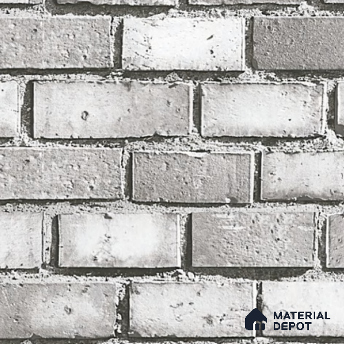 8065 | 10 Meter x 21 Inches Brick Look Wallpaper - 57.37 Sq. Ft. | Minimum 15% wastage during installation