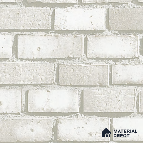 8066 | 10 Meter x 21 Inches Brick Look Wallpaper - 57.37 Sq. Ft. | Minimum 15% wastage during installation