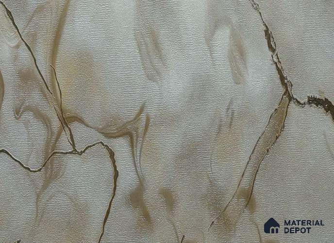 88205 | 5 Meter x 42 Inches Marble Look Wallpaper - 57.41 Sq. Ft. | Minimum 10% wastage during installation