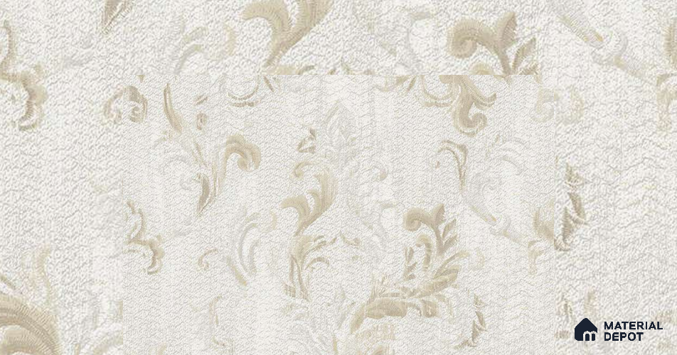 88598-2 | 5 Meter x 42 Inches Damask Look Wallpaper - 57.41 Sq. Ft. | Minimum 15% wastage during installation