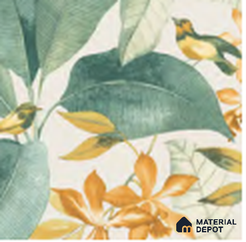 88620-1 | 5 Meter x 42 Inches Florals Look Wallpaper - 57.41 Sq. Ft. | Minimum 15% wastage during installation