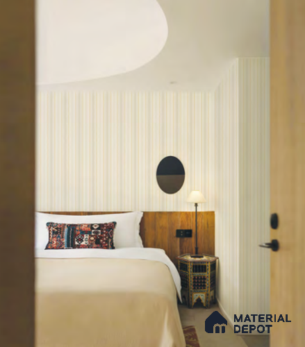 88630-1 | 5 Meter x 42 Inches Stripes Look Wallpaper - 57.41 Sq. Ft. | Minimum 15% wastage during installation