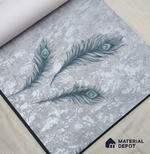 888023 | 10 Meter x 21 Inches Patterned Look Wallpaper - 57.05 Sq. Ft. | Minimum 15% wastage during installation
