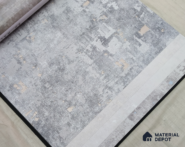 888031 | 10 Meter x 21 Inches Texture Look Wallpaper - 57.05 Sq. Ft. | Minimum 15% wastage during installation