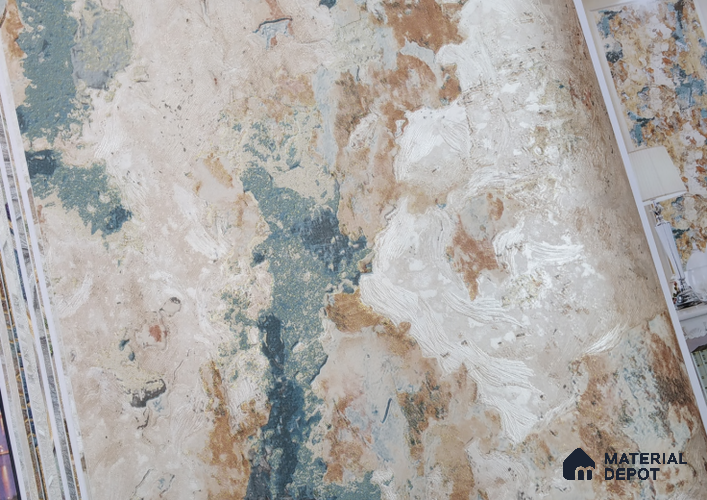 888041 | 10 Meter x 21 Inches Texture Look Wallpaper - 57.05 Sq. Ft. | Minimum 15% wastage during installation