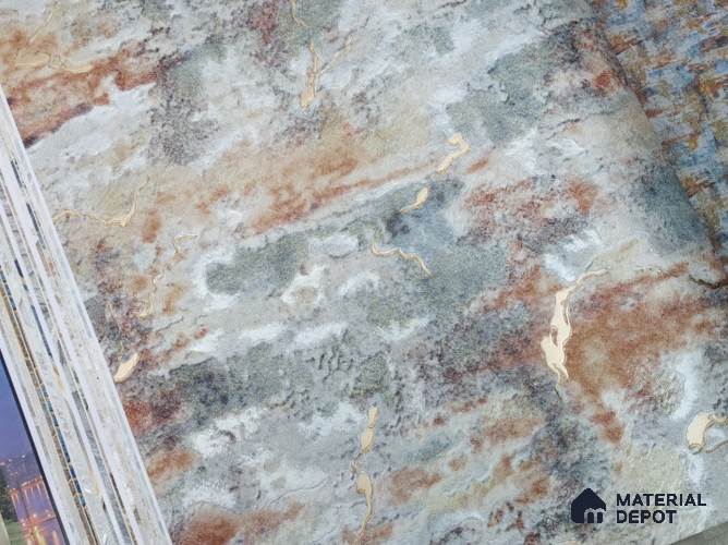 888052 | 10 Meter x 21 Inches Texture Look Wallpaper - 57.05 Sq. Ft. | Minimum 15% wastage during installation