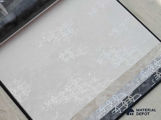 888056 | 10 Meter x 21 Inches Patterned Look Wallpaper - 57.05 Sq. Ft. | Minimum 15% wastage during installation