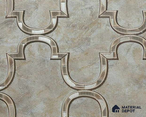 88902 | 5 Meter x 42 Inches Patterned Look Wallpaper - 57.41 Sq. Ft. | Minimum 15% wastage during installation