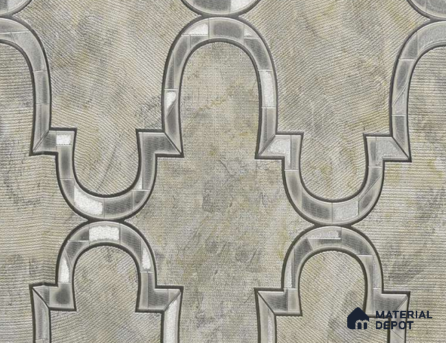 88904 | 5 Meter x 42 Inches Patterned Look Wallpaper - 57.41 Sq. Ft. | Minimum 15% wastage during installation