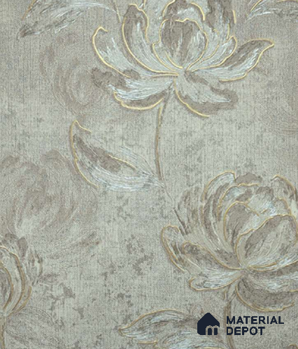 99022-3 | 10 Meter x 21 Inches Florals Look Wallpaper - 57.41 Sq. Ft. | Minimum 15% wastage during installation