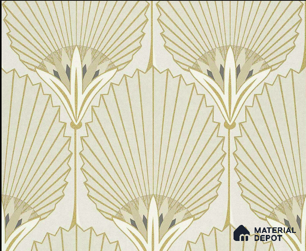 A54903 | 10 Meter x 21 Inches Florals Look Wallpaper - 57.41 Sq. Ft. | Minimum 15% wastage during installation