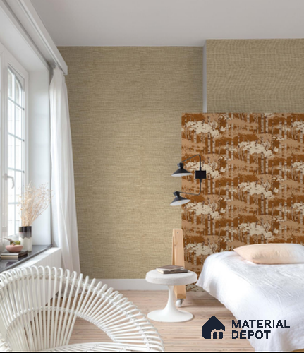A62703 | 10 Meter x 21 Inches Patterned Look Wallpaper - 57.41 Sq. Ft. | Minimum 15% wastage during installation