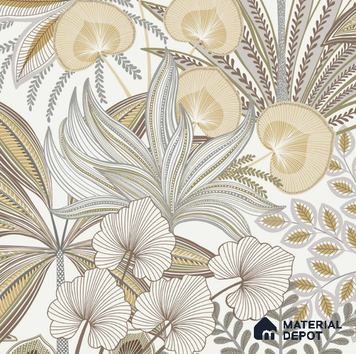 A69002 | 10 Meter x 21 Inches Florals Look Wallpaper - 57.37 Sq. Ft. | Minimum 15% wastage during installation