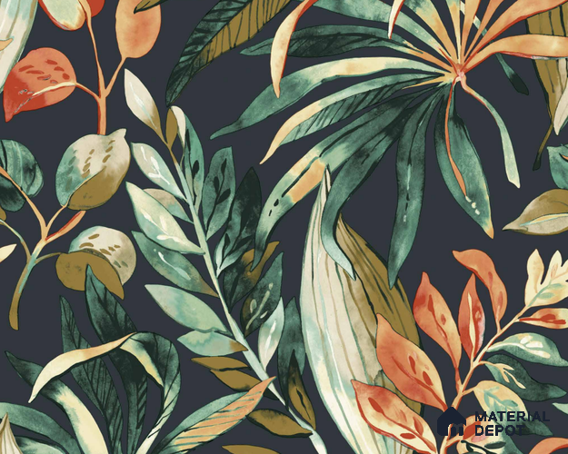 A71202 | 10 Meter x 21 Inches Florals Look Wallpaper - 57.37 Sq. Ft. | Minimum 15% wastage during installation