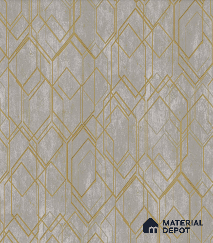 AMBL23409 | 10 Meter x 21 Inches Geometric Look Wallpaper - 57.05 Sq. Ft. | Minimum 15% wastage during installation